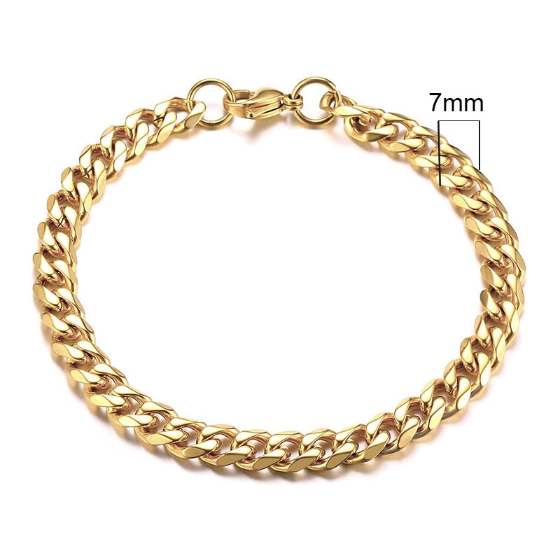 Chunky Miami Curb Chain Bracelet