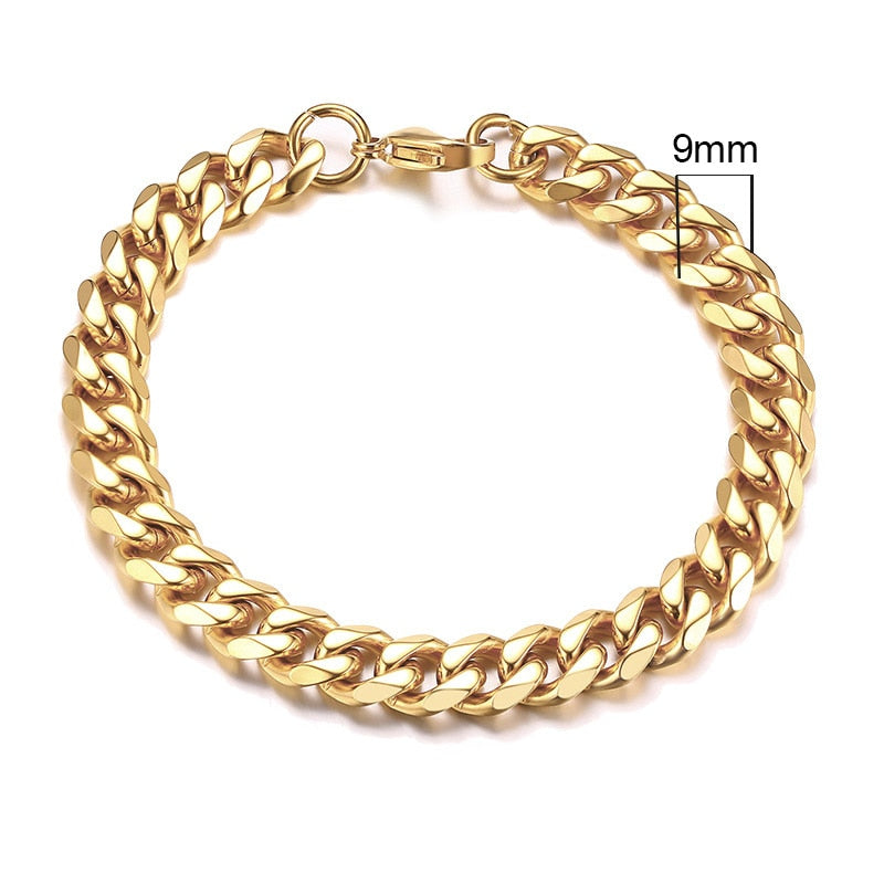 Chunky Miami Curb Chain Bracelet