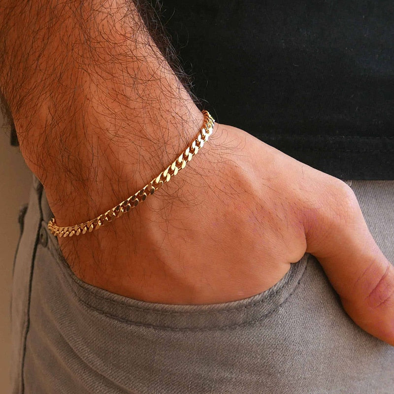 Chunky Miami Curb Chain Bracelet